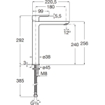 Roca Cala C2: 2+3+4 龍頭套裝 (5A346EC00+5A026EC00+5B1D03C0G)